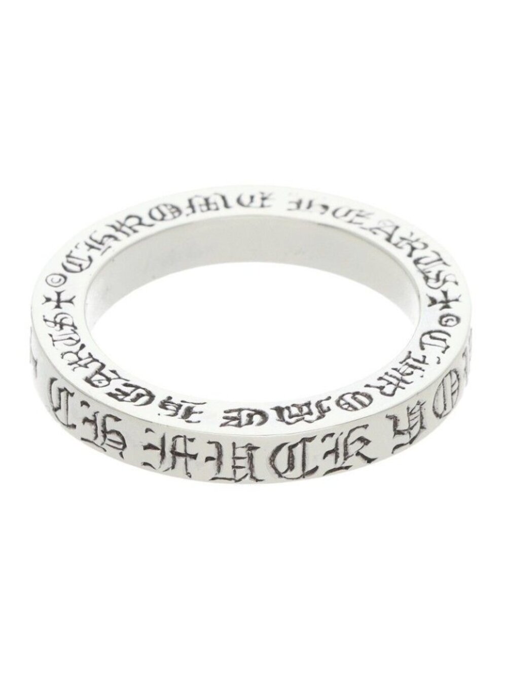 Chrome Hearts Spacer Fckyou Silver Ring